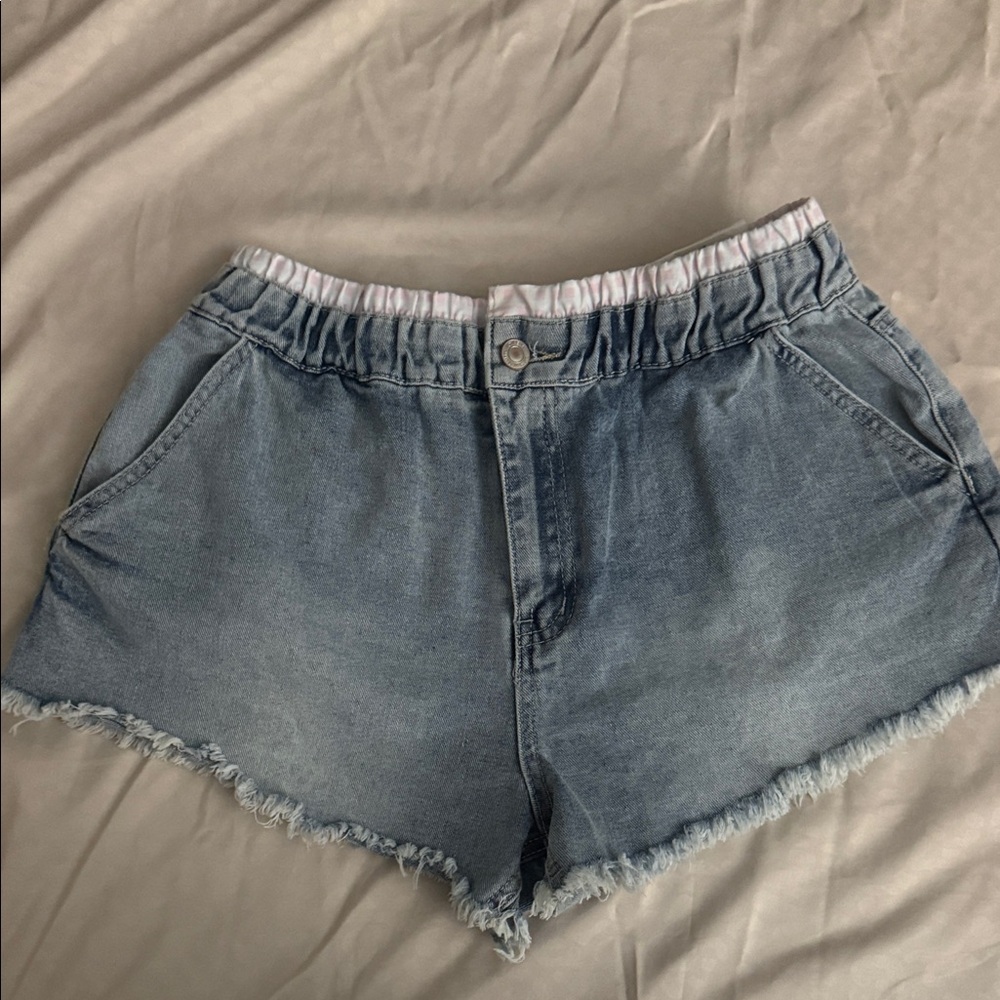 Denim Blue Women's Shorts